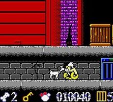 une photo d'Ã©cran de Les 102 Dalmatiens a la Rescousse sur Nintendo Game Boy Color